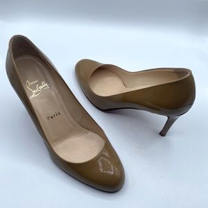 Christian Louboutin Tan Heels